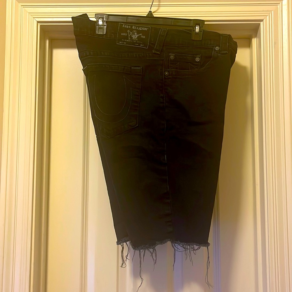 True Religion Mens shorts Dark Blue